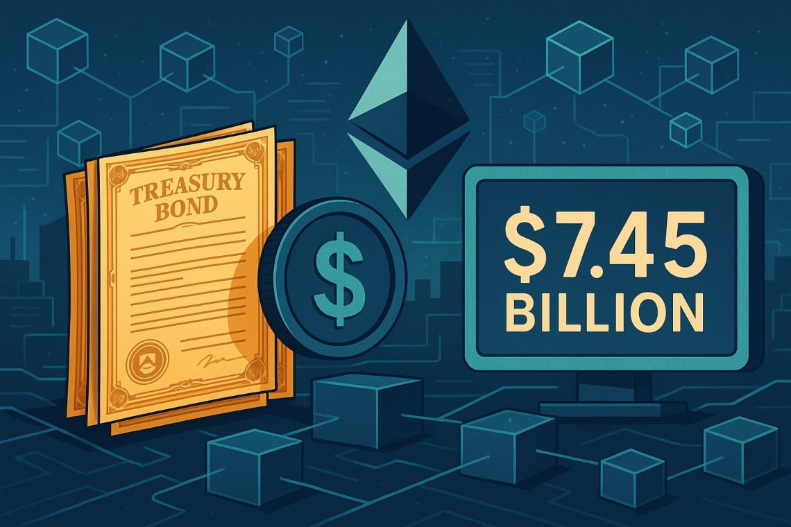 Tokenized US securities, historical record: .45 billion on‑chain