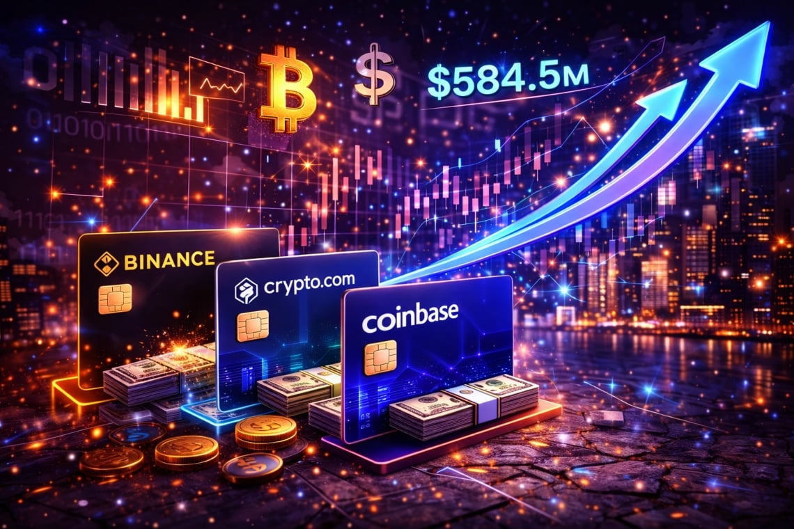 Nuovi record per le carte di credito crypto 