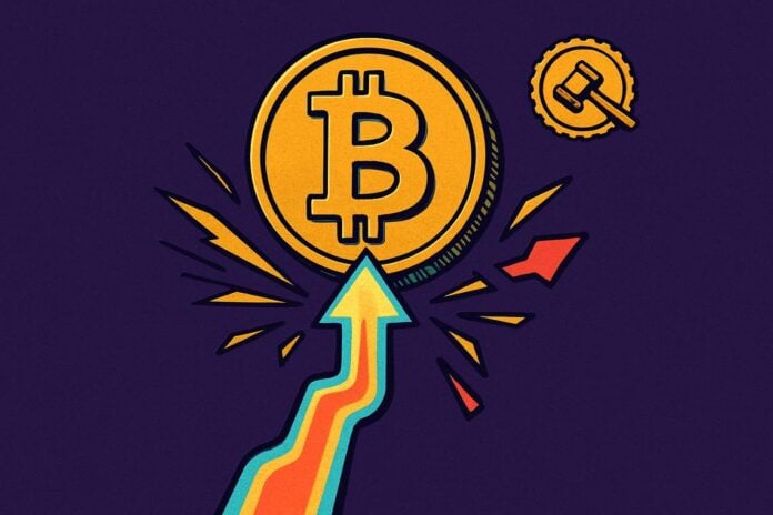 Bitcoin price surge