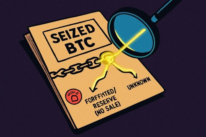 U.S. government Bitcoin seizure